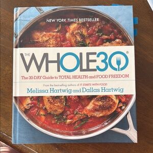Whole30 Cookbook - Blue Cover